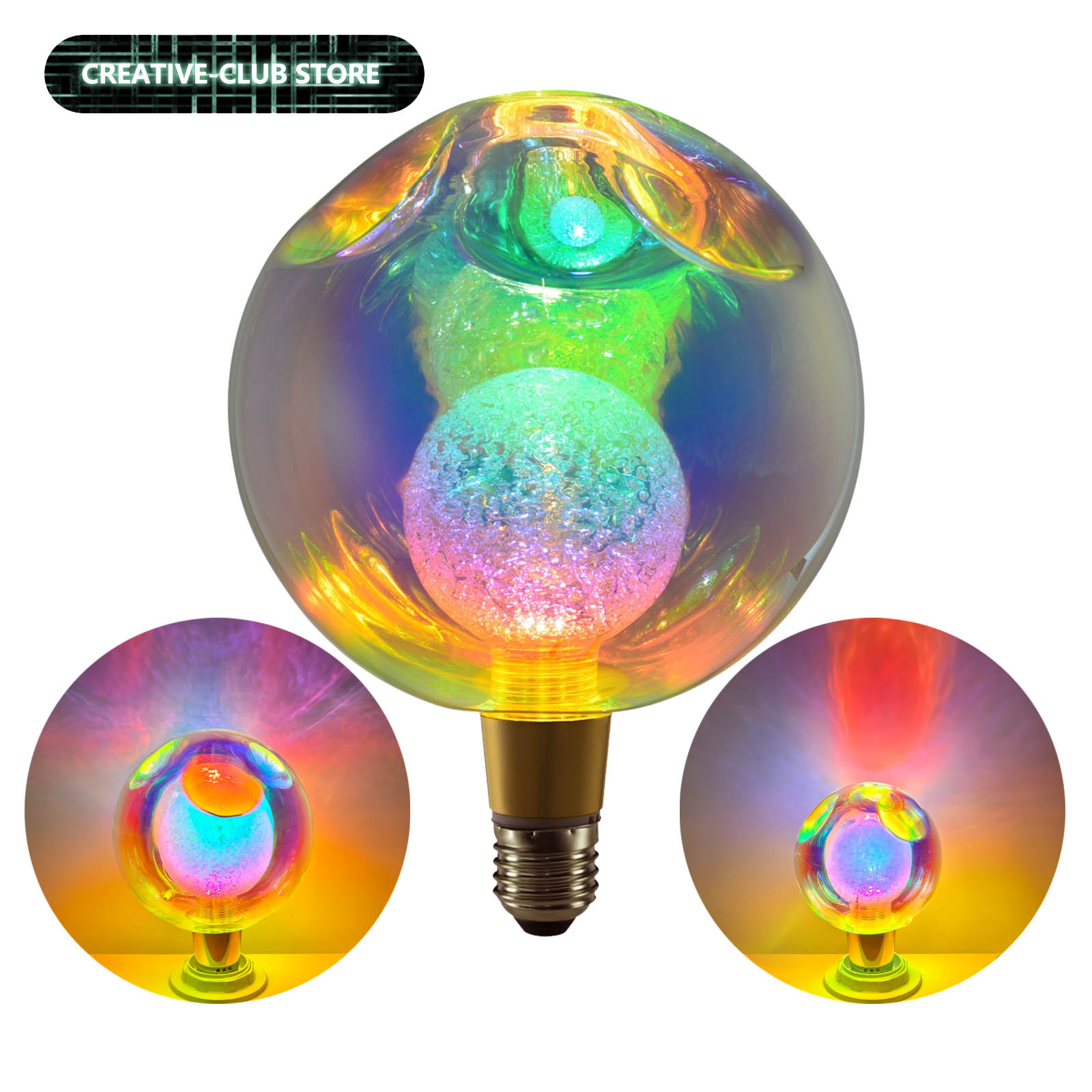 Vintage Lighting Decor - E27 P90 P120 P150 bombilla LED