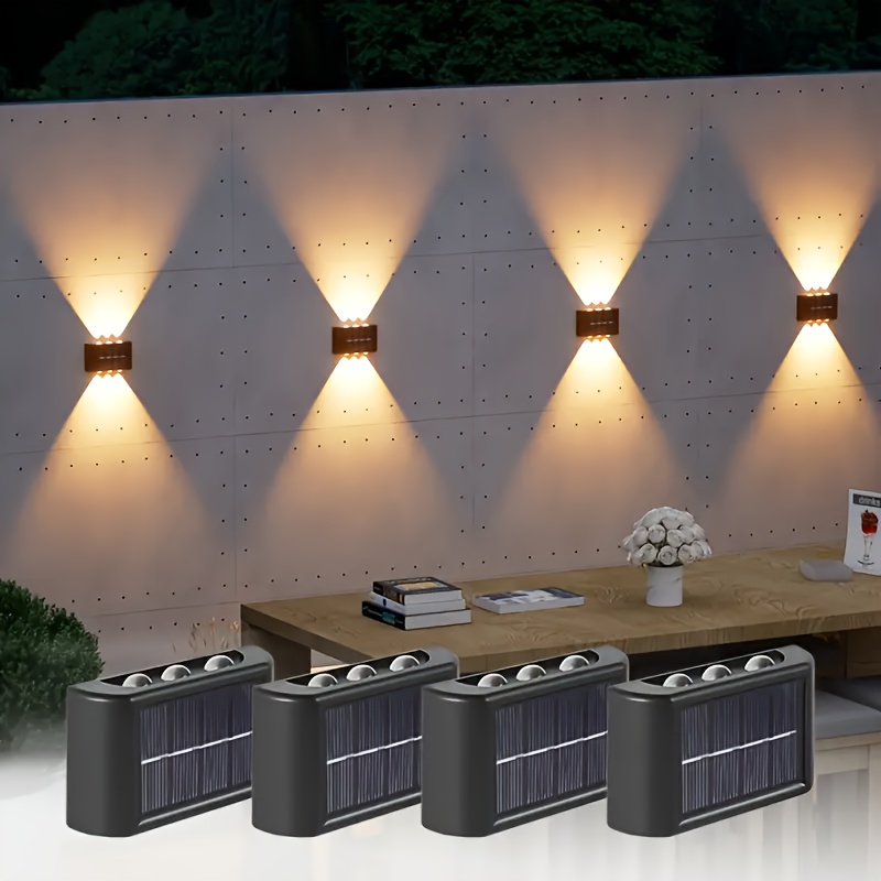 Lighting Decor Items - Lámpara Solar LED para Exteriores, Impermeable,