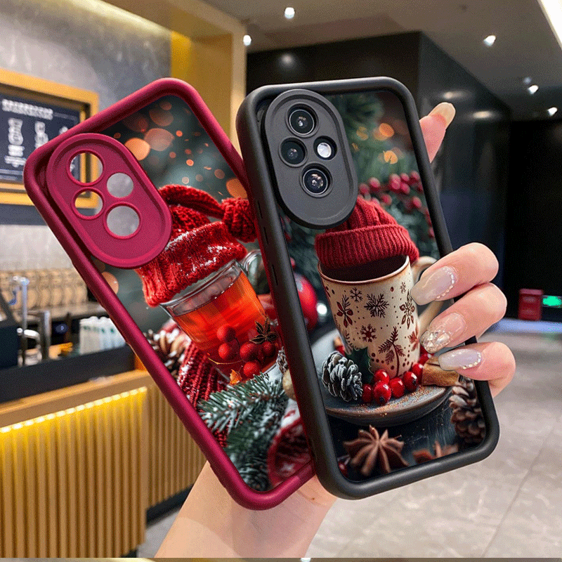 Nova Decor & Lighting Julestjerne - Funda de teléfono con dibujos animados
