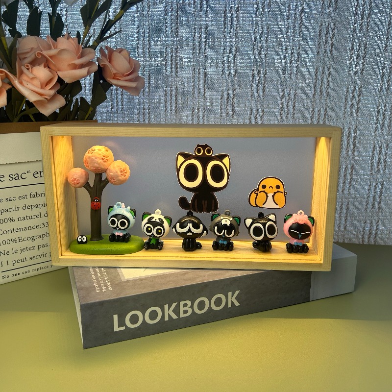 Lighting Decor Items - Marco de Luz LED con Figura