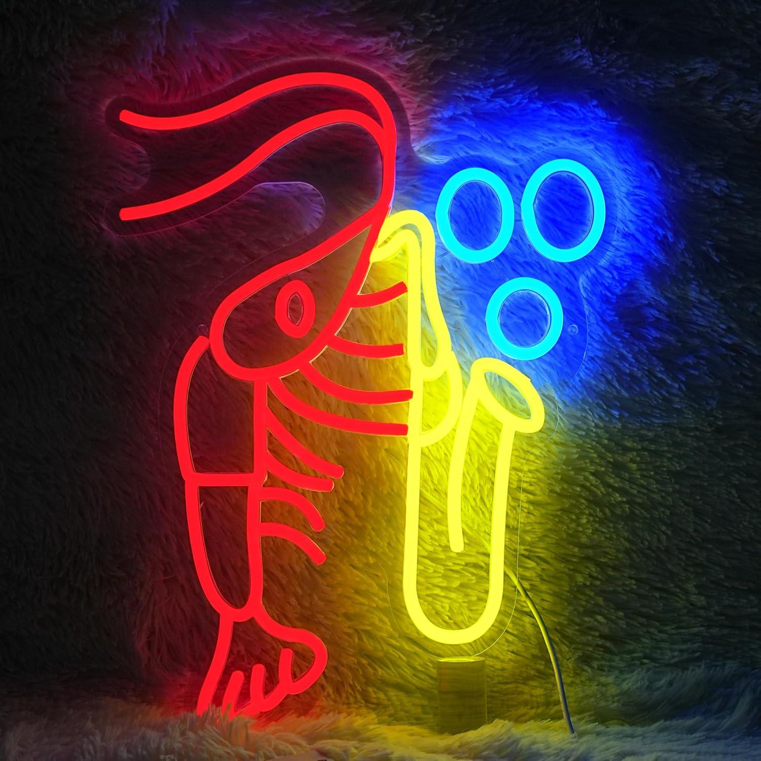 Vintage Lighting Decor - Letrero de Neón LED con Diseño