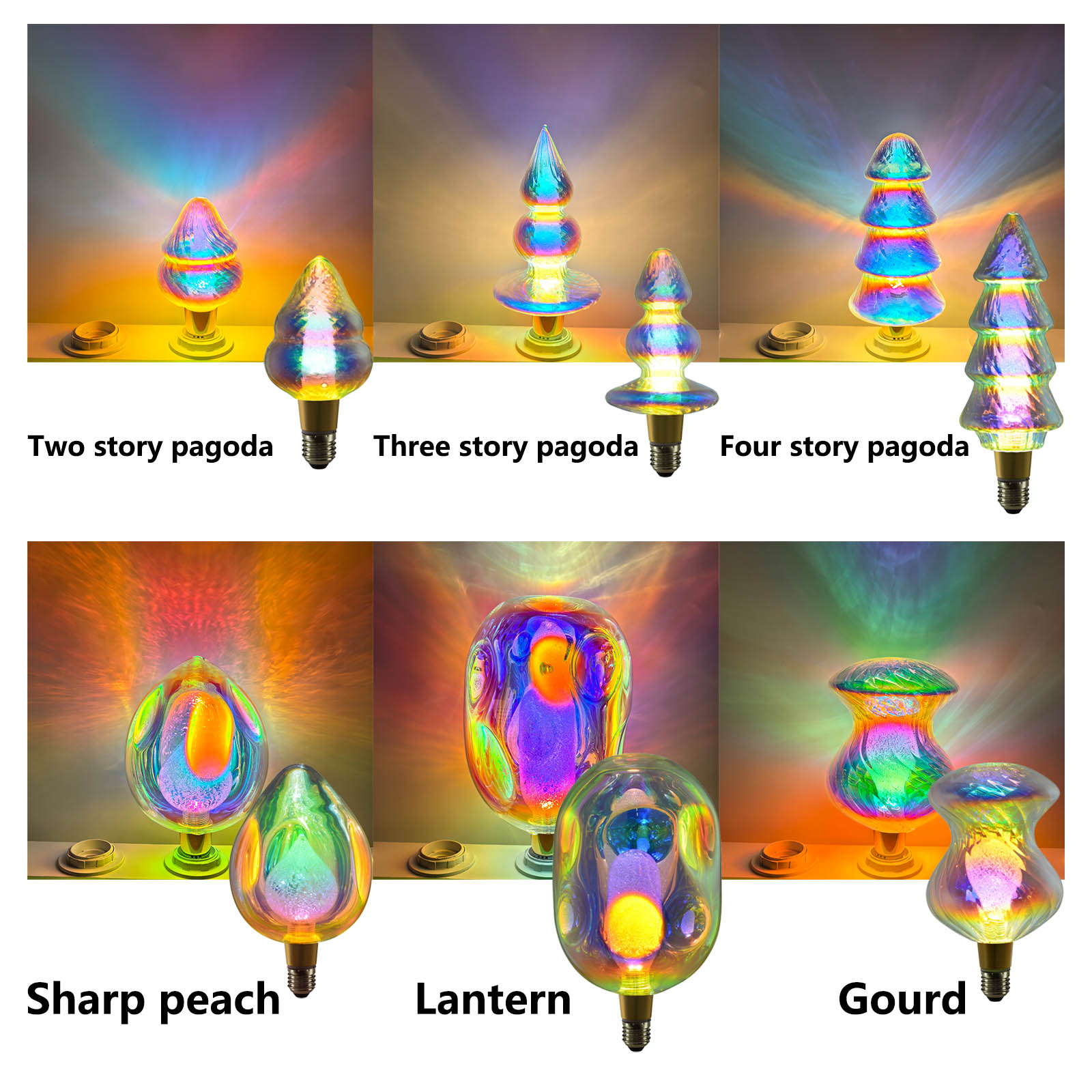 E27 P90 P120 P150 bombilla LED - Vintage Lighting Decor reseña y precio