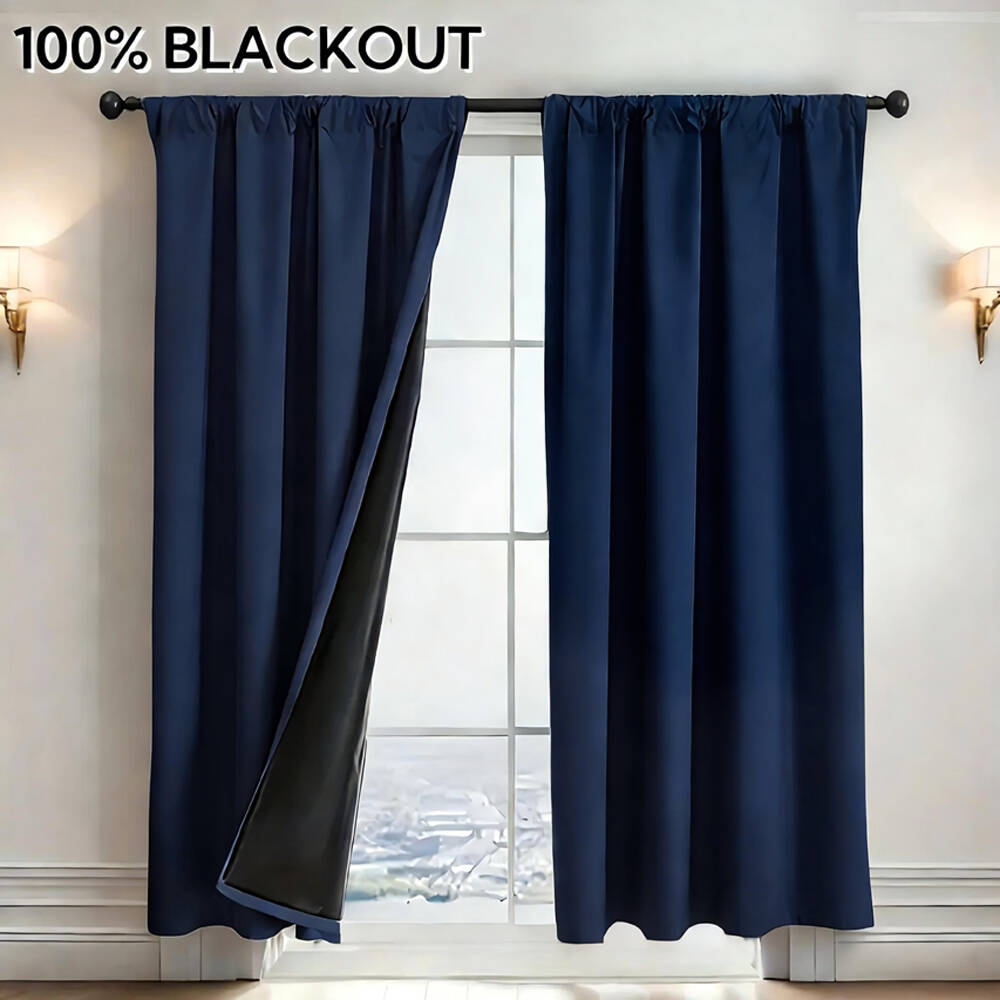 Cortina Opaca 100% con Forro N - Lighting Decoration Ideas reseña y precio