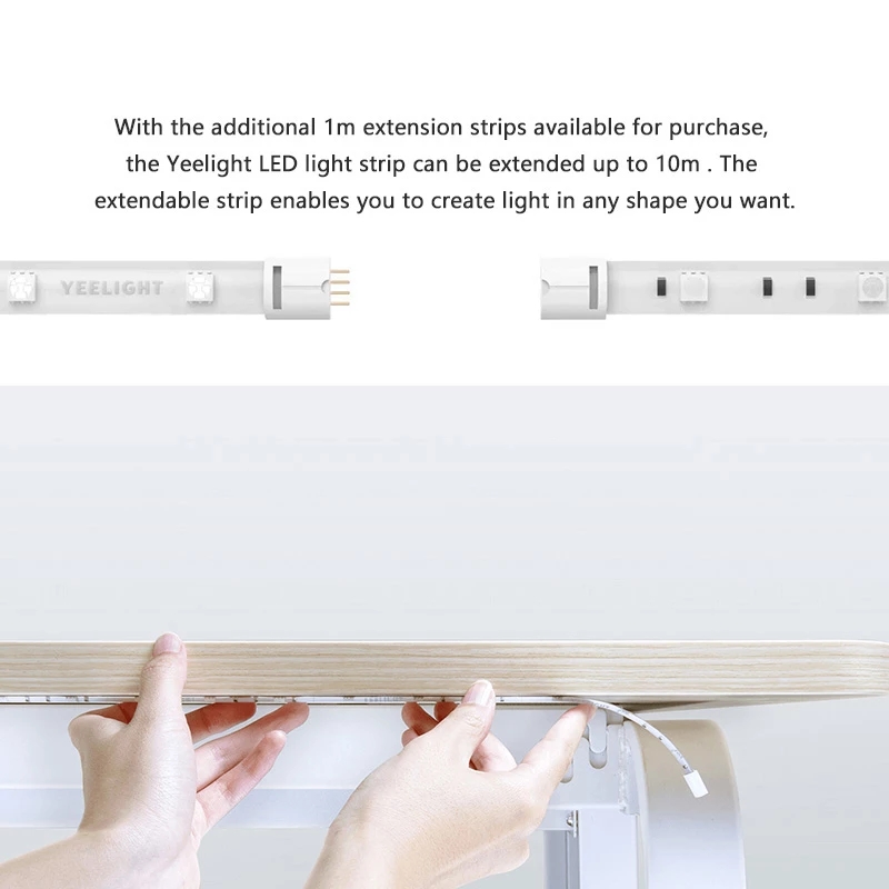 Yeelight Aurora Smart 2M tira  - Yeelight Light Lightstrip reseña y precio