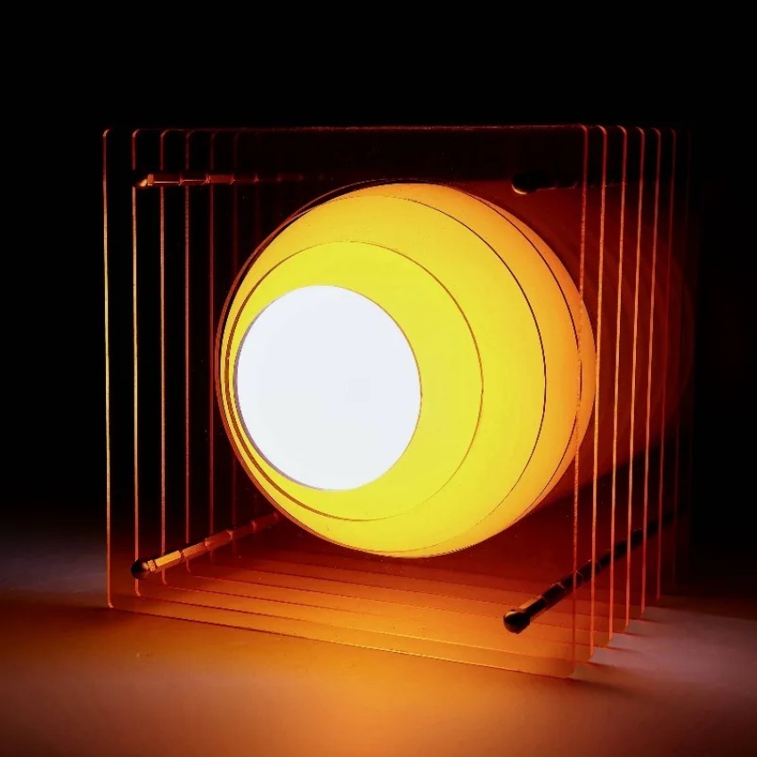 Lámpara de acrílico DIY de mil - Lighting Decoration Ideas reseña y precio