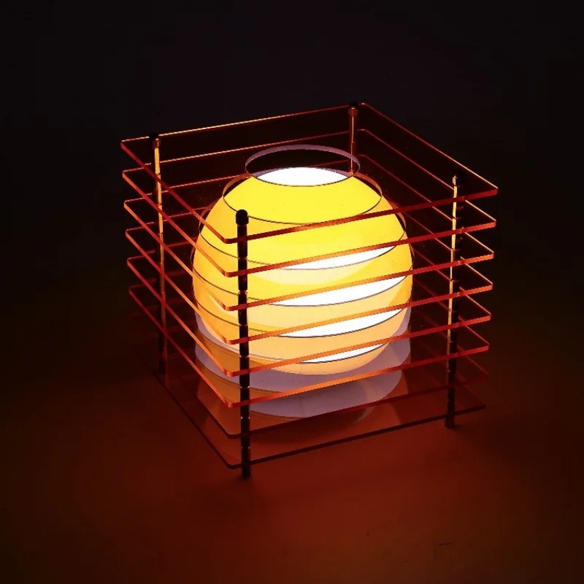 Lámpara de acrílico DIY de mil - Lighting Decoration Ideas reseña y precio