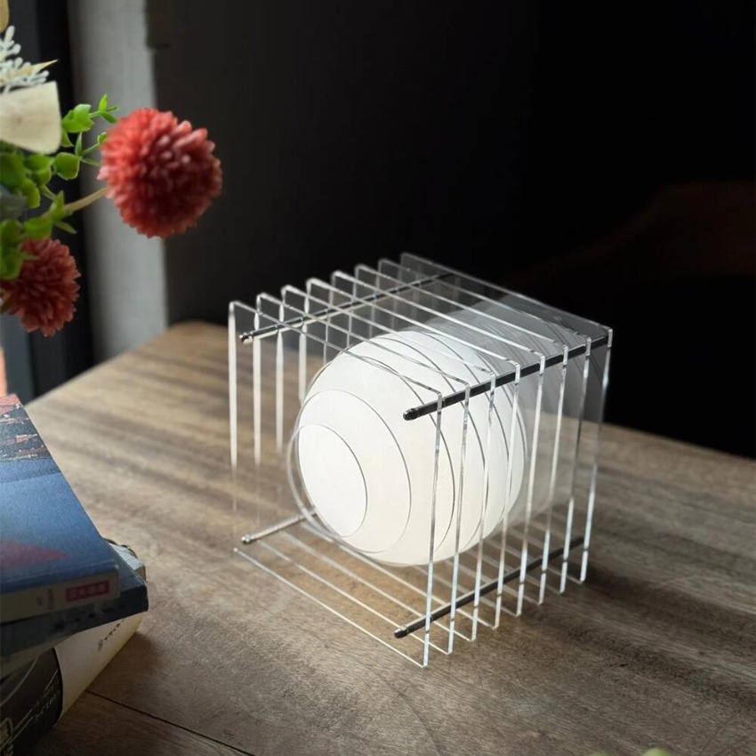 Lámpara de acrílico DIY de mil - Lighting Decoration Ideas reseña y precio