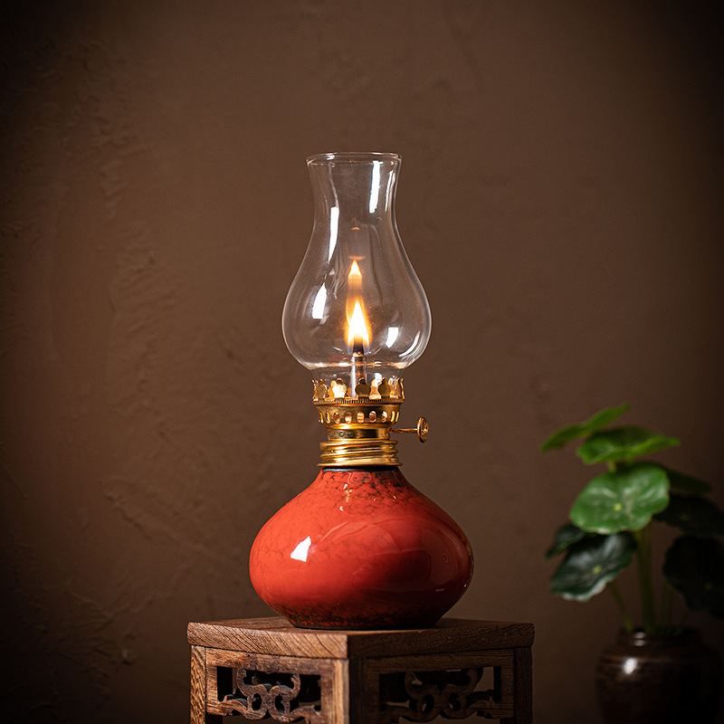 Lámpara de Aceite de Cerámica  - Vintage Lighting Decor reseña y precio