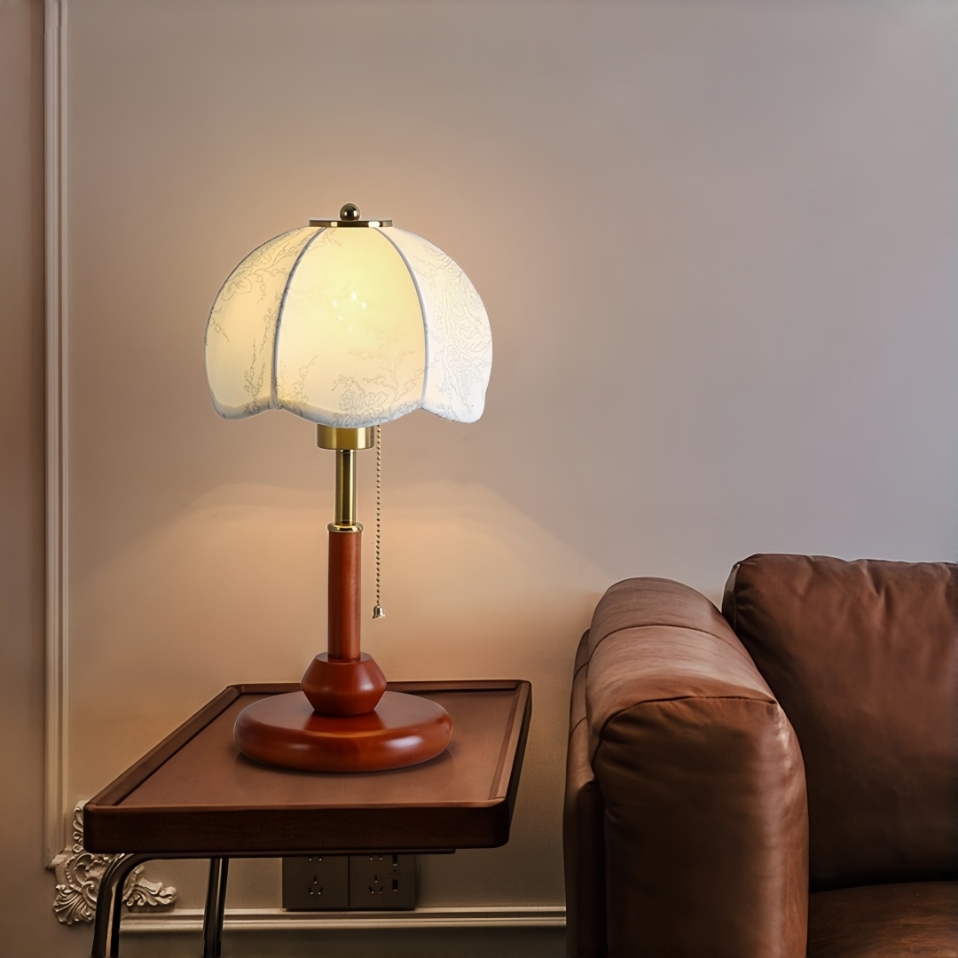 Lámpara de Mesa Vintage con Fo - Vintage Lighting Decor reseña y precio