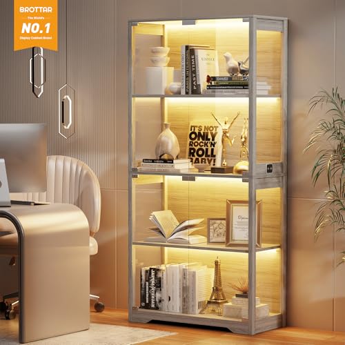 Vitrina con Puertas de Vidrio, - Lighting & Home Decor Studio Photos reseña y precio