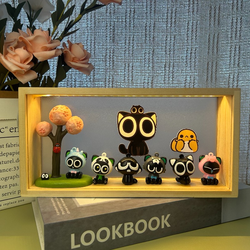 Marco de Luz LED con Figura de - Lighting Decor Items reseña y precio