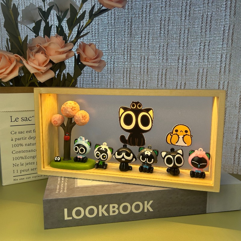 Marco de Luz LED con Figura de - Lighting Decor Items reseña y precio