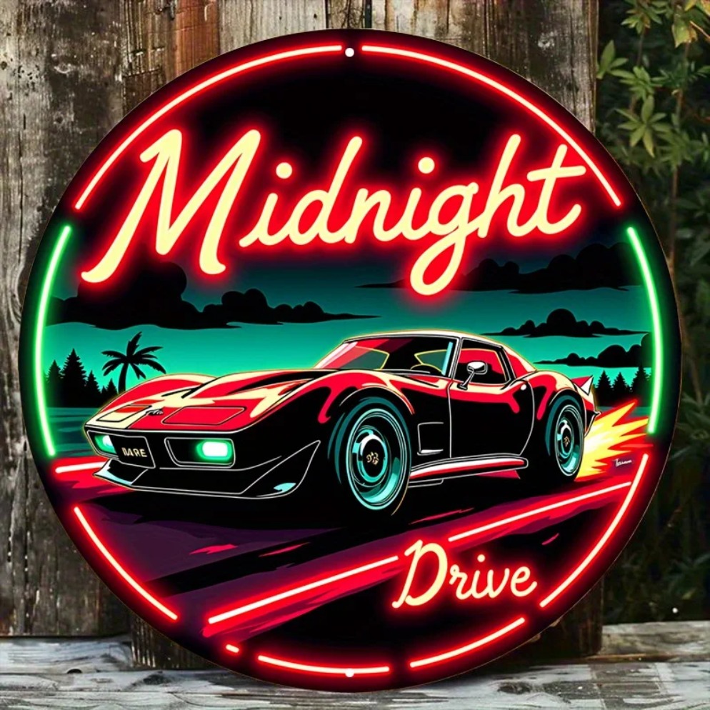 Letrero de coche de neón vinta - Lighting Decoration Ideas reseña y precio