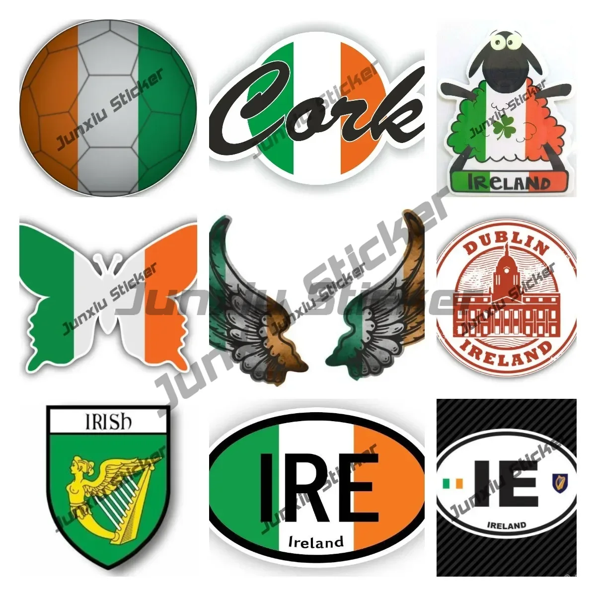Bandera de Irlanda alas creati - Decor Lighting Ireland reseña y precio