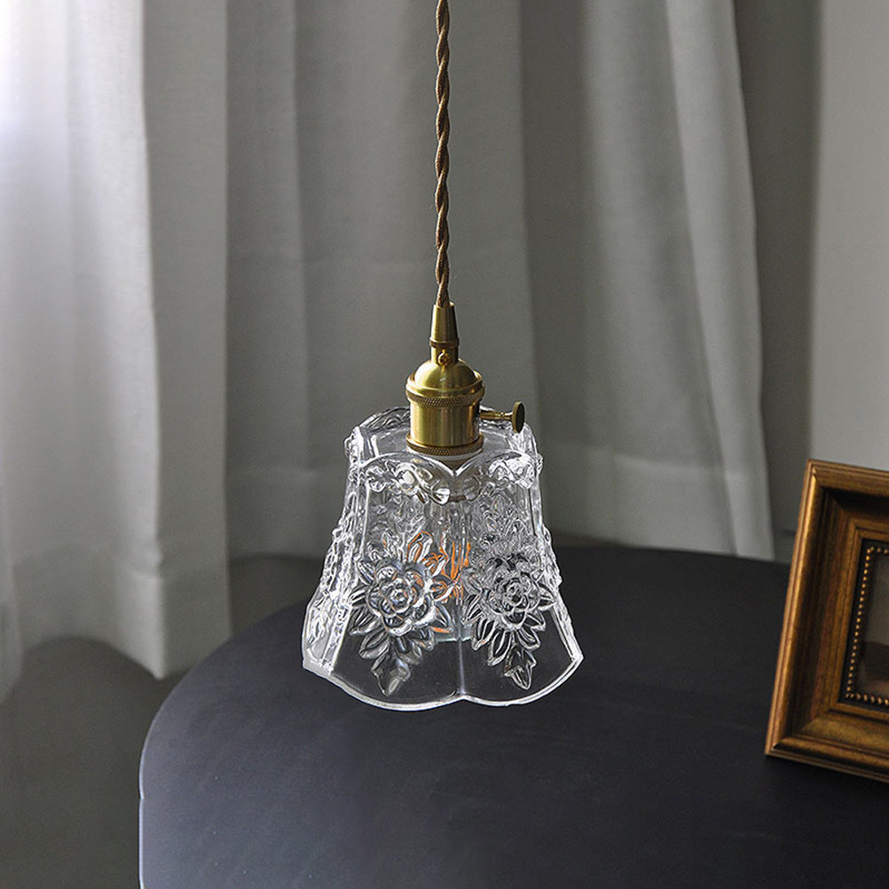 Lámpara Colgante de Vidrio Ret - Lighting Home Decor Ideas reseña y precio