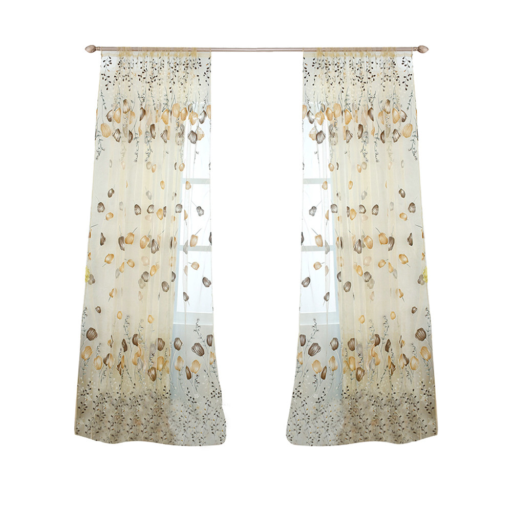 Cortinas de Tul Transparentes  - Kitchen Decor Lighting reseña y precio