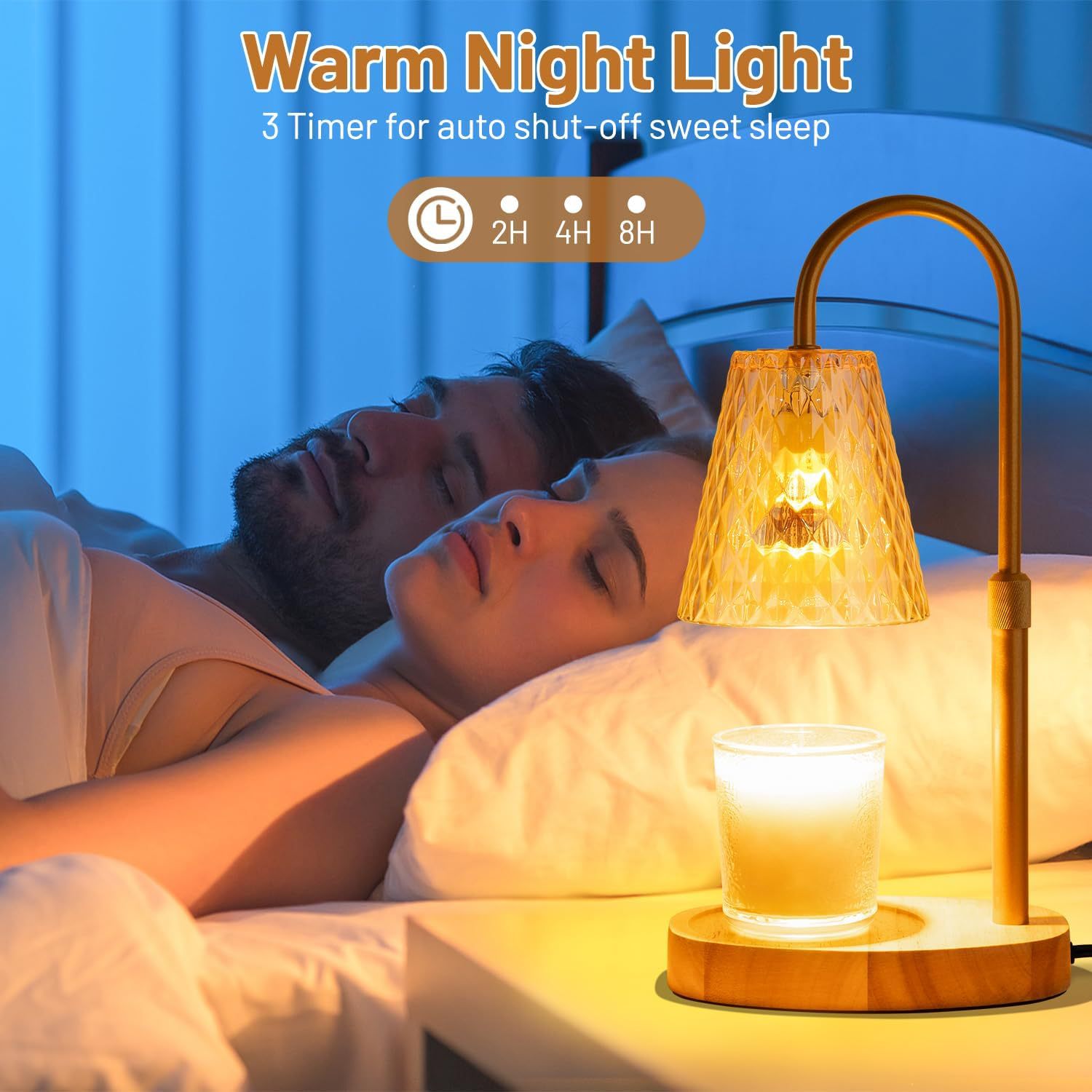 Lámpara Calentadora de Cera si - Vintage Lighting Decor reseña y precio