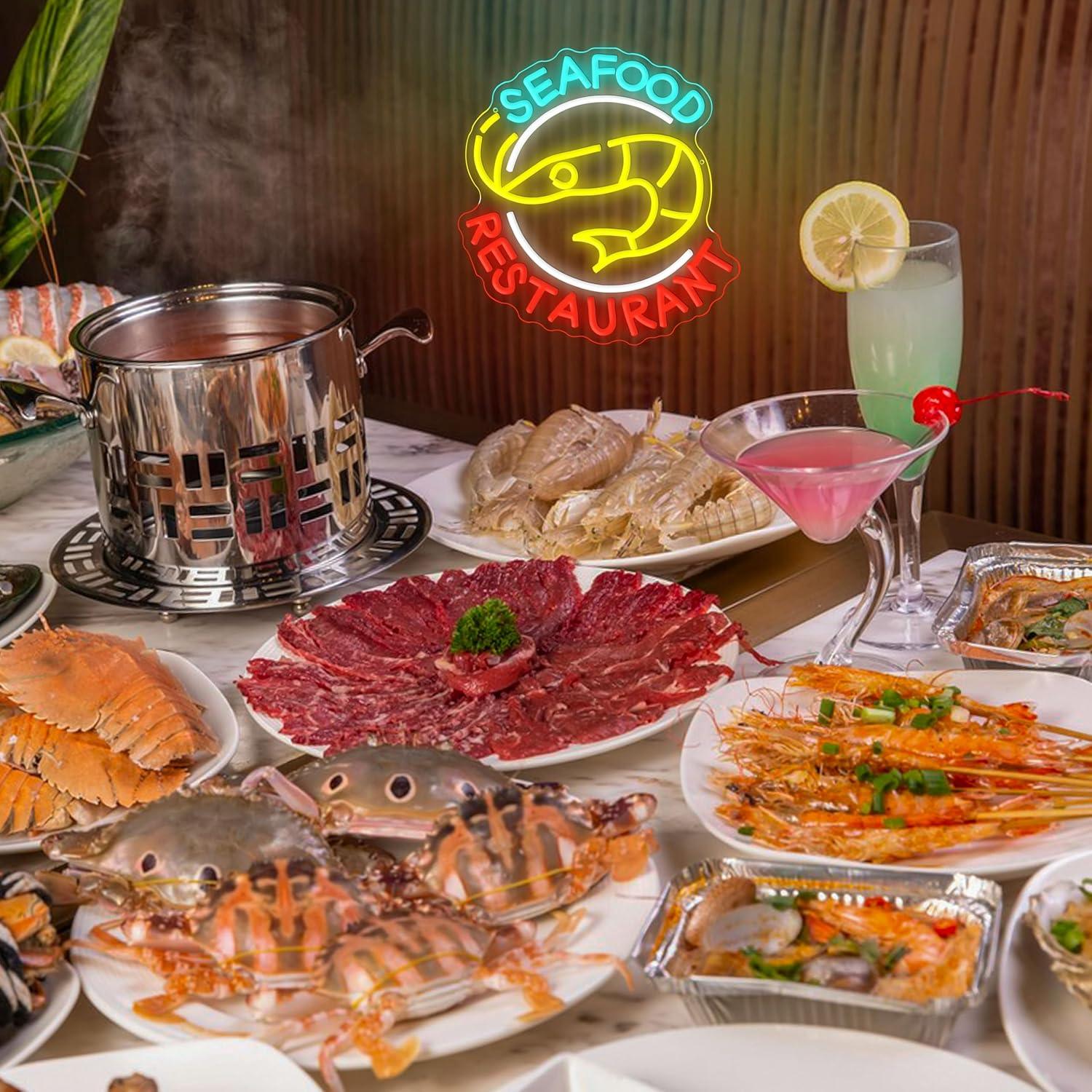 Letrero de Neón para Restauran - Kitchen Decor Lighting reseña y precio