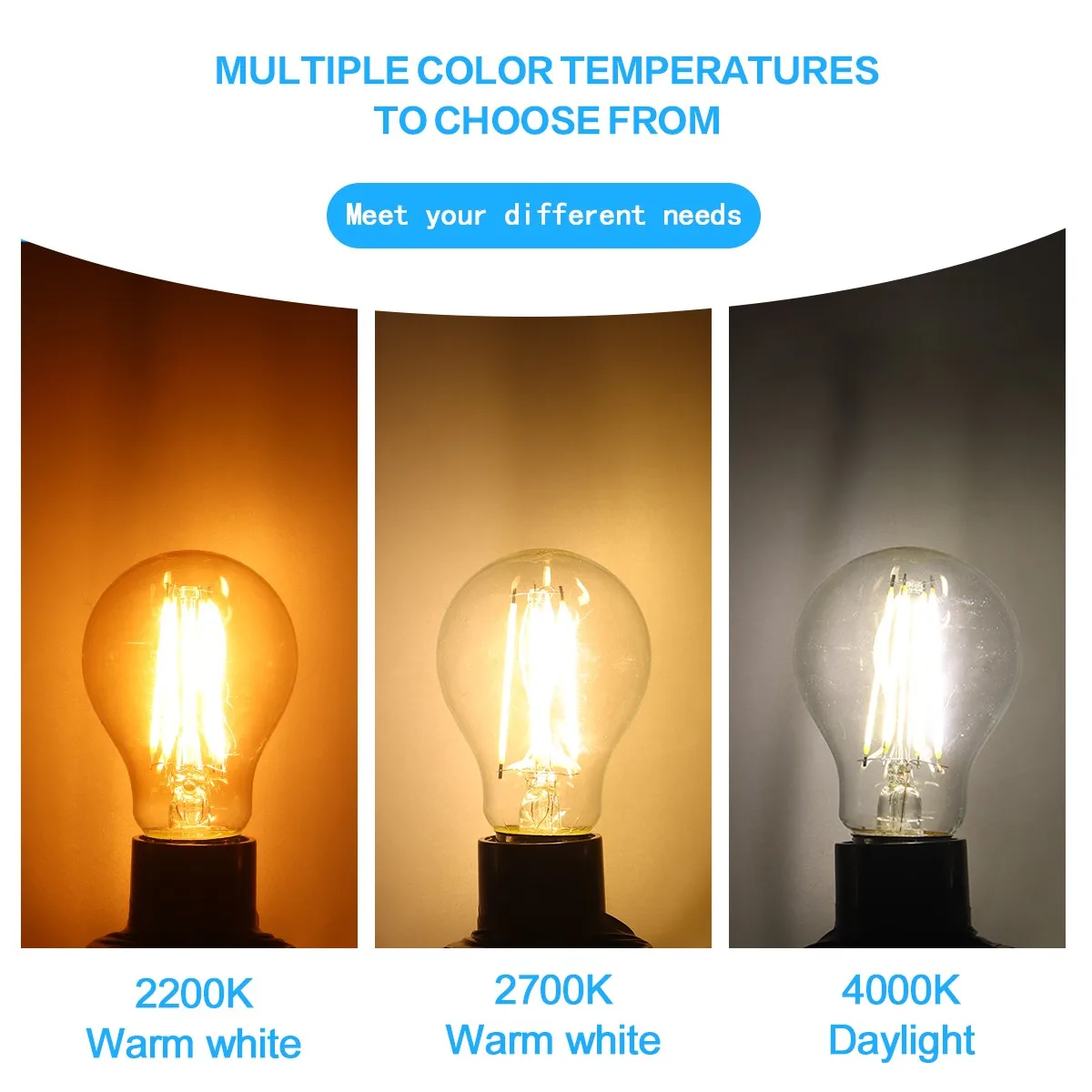 Paquete de 5 Bombillas Edison  - Vintage Lighting Decor reseña y precio