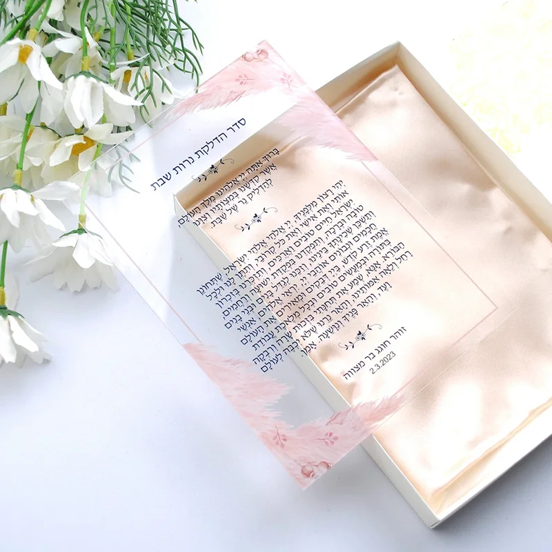 10 Invitaciones de PVC Acrílic - Lighting & Home Decor Studio Photos reseña y precio