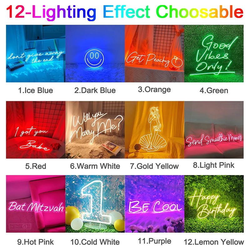 Letreros de Neón LED Personali - Lighting Decoration For Wedding reseña y precio