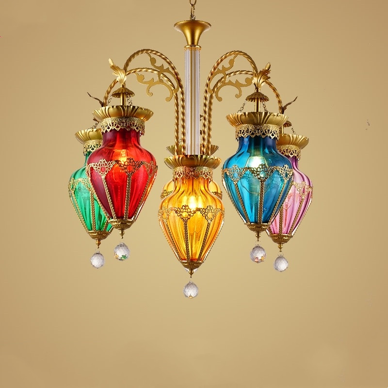 Nuevo candelabro americano res - Ok Lighting Decor reseña y precio