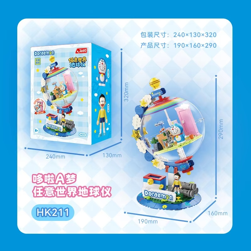JAKI Doraemon - Bloques de Con - Lighting Decor Items reseña y precio